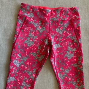 Mizuno Women Running Capri Sz S Workout Cropped SM